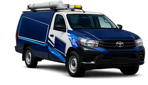 Licensed plumber van servicing Bondi